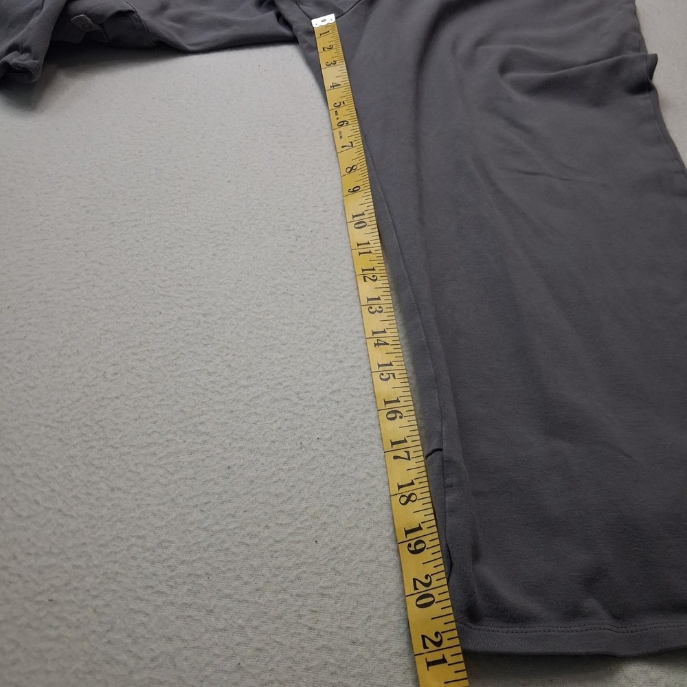 Duluth Trading Co Gray No-Yank Crop Cargo Pants Petal Hem Womens Medium M Gray - Picture 7 of 9
